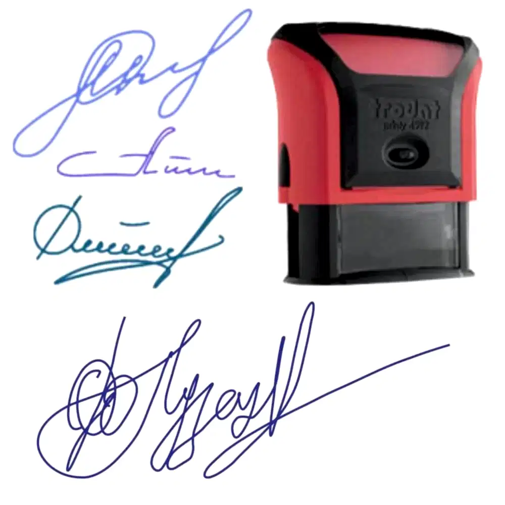 Факсимиле на автомате Факсимиле на автомате