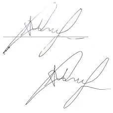 Факсимиле с документа